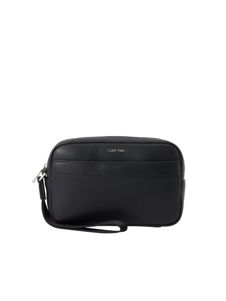 Geantă crossover Calvin Klein Raised Pouch W/ Handle negru
