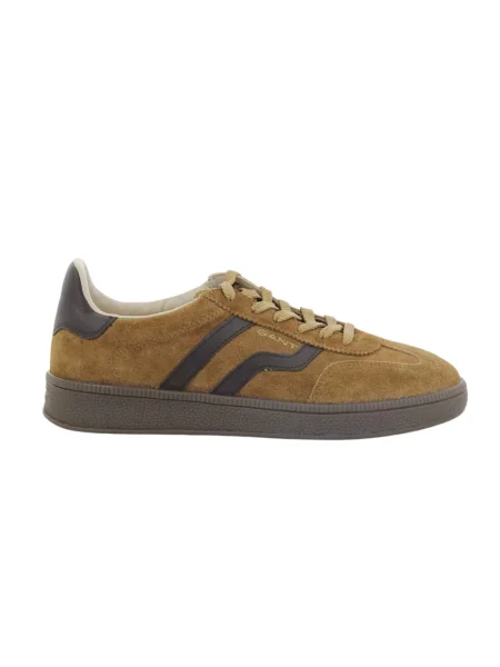 Sneakersy Gant brązowe