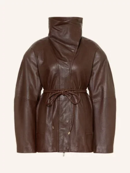 Sportmax Kurtka Skórzana Alaggio braun