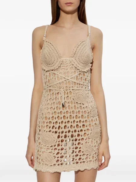 Rochie mini The Attico tricotate