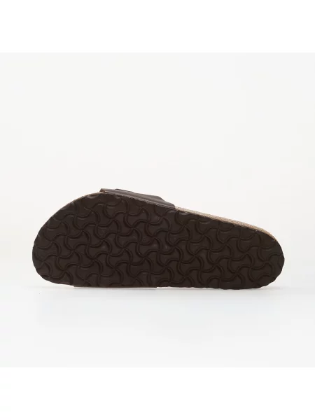 Birkenstock Madrid BF Dunkelbraun Regular Fit Kobiety Sandały Birkenstock Size: brązowy