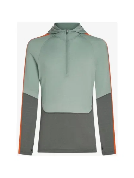 Bluza Icebreaker Merino Sonebula Half Zip L zielona