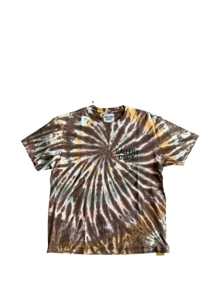 Tricou Gallery Dept. cu imagine cu legături maro