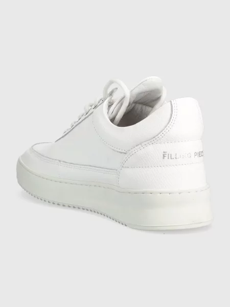 Kožené tenisky Filling Pieces Low Top Ripple Crumbs bílé