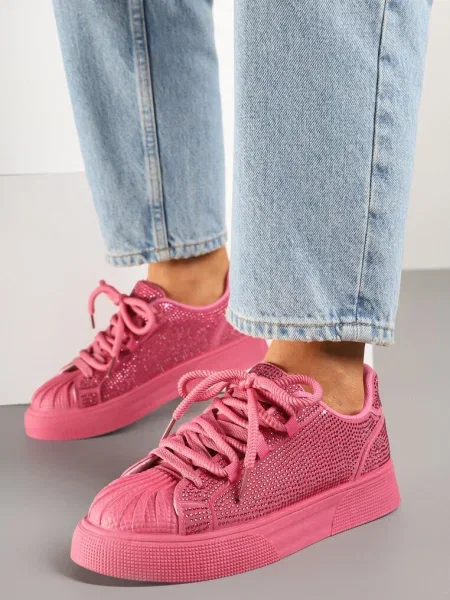 Sneakers Lisariana Fucsia roz