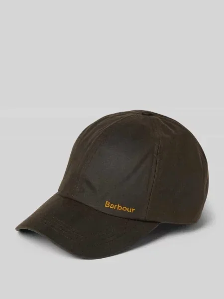 Czapka z daszkiem Barbour oliwkowa