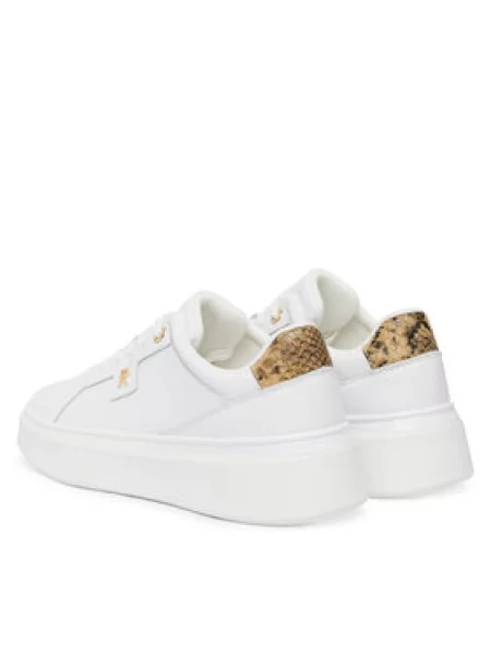 Tommy Hilfiger Sportcipők Chic Platform Snake fehér