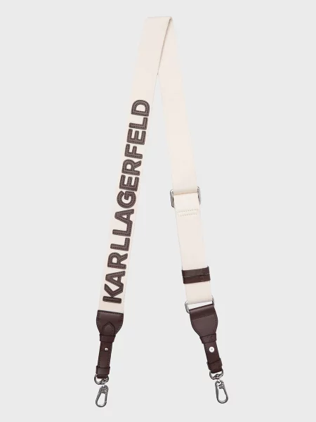 Сумка Karl Lagerfeld з ремінцями бежева