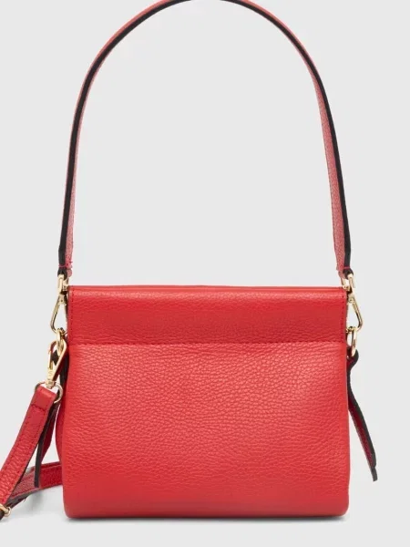 Кожена чанта Answear Lab червено