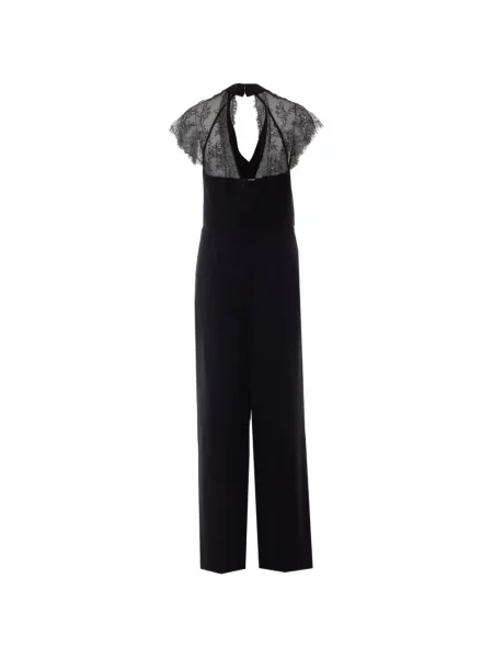 Salopetă Twinset din dantelă plic negru