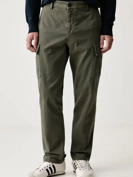 Aeronautica Militare pantaloni cargo pentru bărbați cu verde