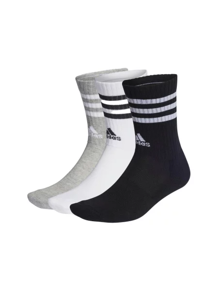Șosete Adidas cu dungi gri