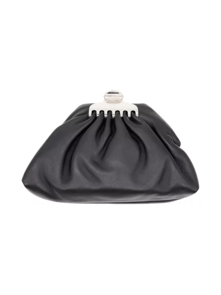 Kopertówka Marc Jacobs skórzana czarna