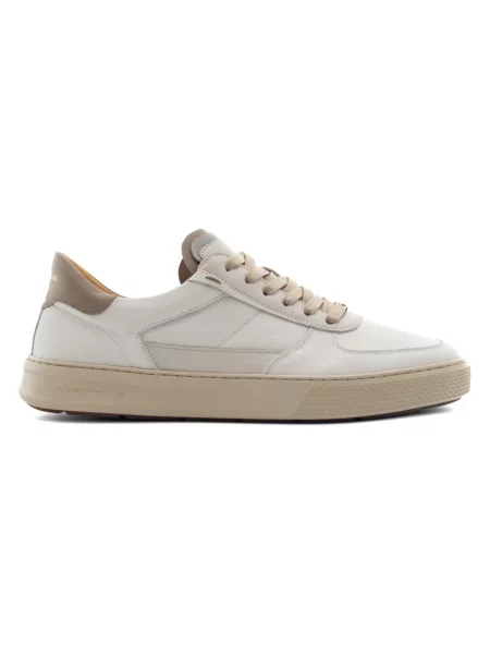 Sneakersy Ambitious skórzane białe