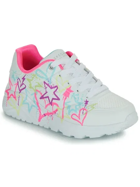 Pantofi Skechers alb