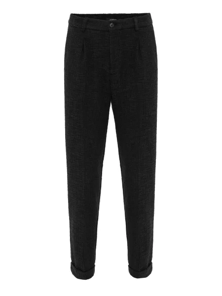 Antioch Pantaloni cutați negru