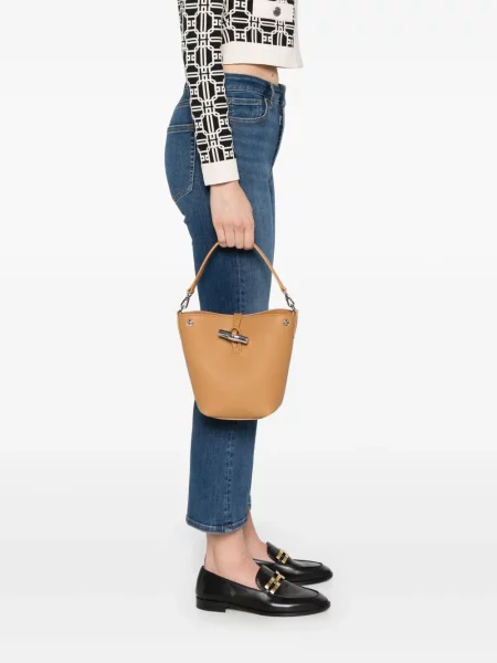 Geantă Longchamp maro
