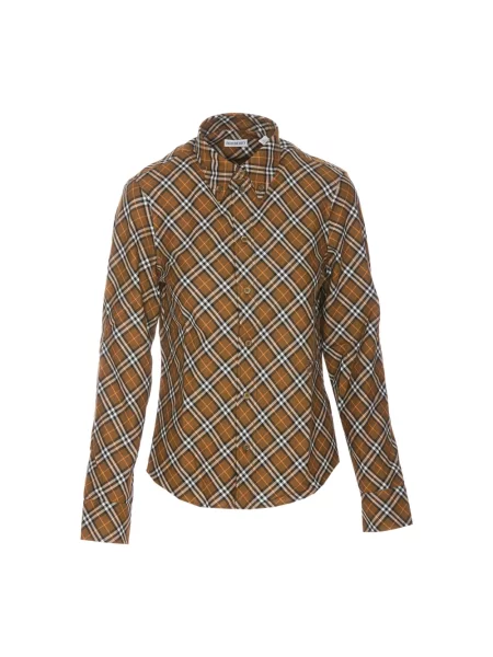 Koszula Burberry brązowa