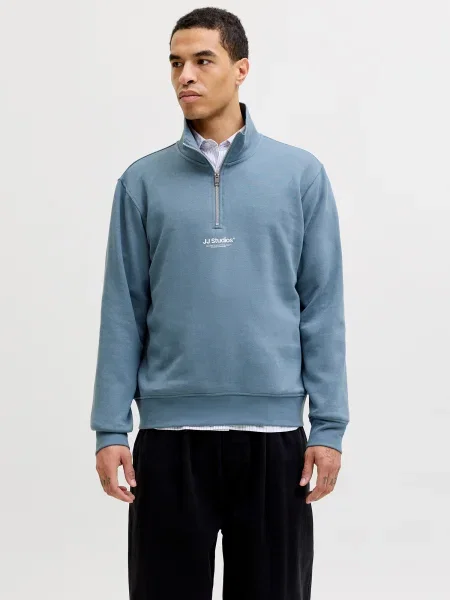 JACK & JONES Mikina JJESOHO opálová biela