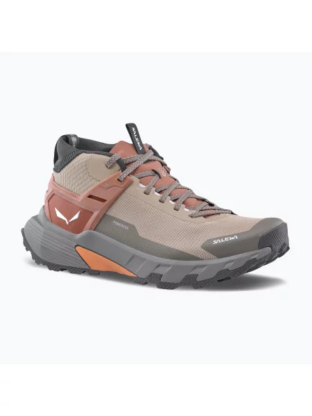 Férfi túrabakancs Salewa Pedroc 2 Mid PTX quicksand/bungee cord. Méret: EU bézs