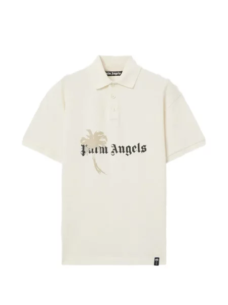 Tricou polo Palm Angels cu imagine