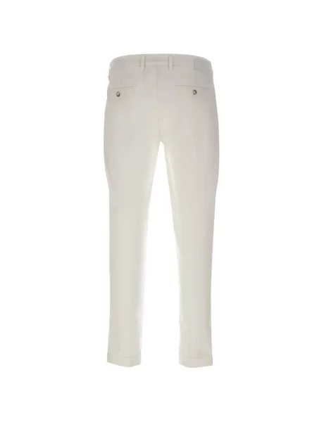 Pantaloni chino Re-hash alb