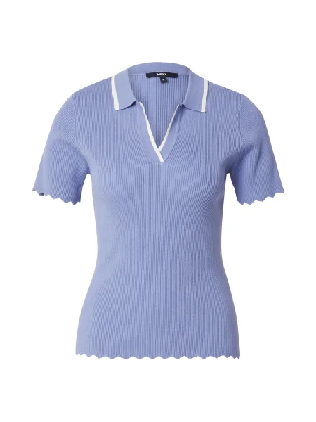 MEXX Tricou albastru deschis alb