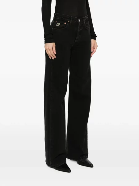 Blugi cu picior larg Lois Jeans negru