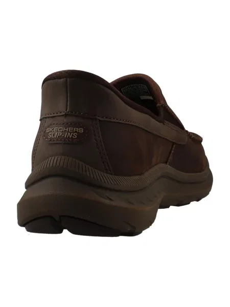 Mokasíny Skechers hnedá