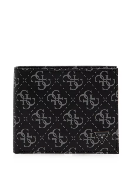 Portofel Guess cu imagine negru