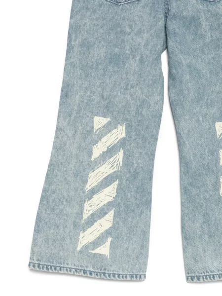 Spodnie dziecięce Off-white białe