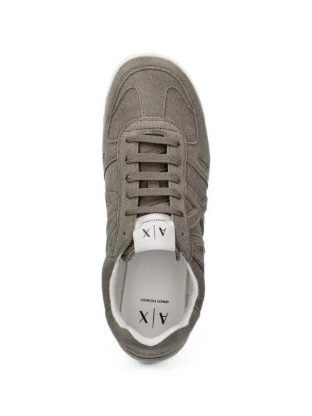 Sneakerși Armani Exchange cu aplicații verde