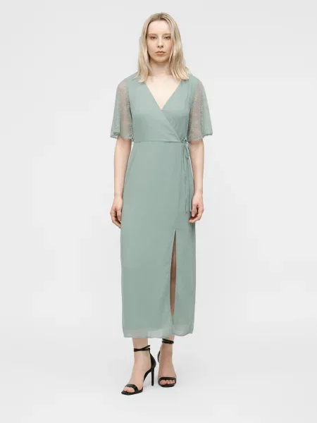 VILA Rochie VIURA pastel verde