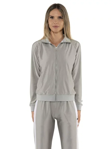 Bluzy Leone Outdoor z triacetatu zielona