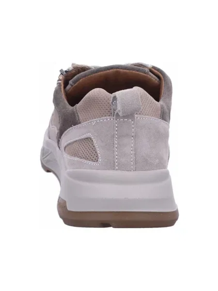 Sneakersy Waldläufer skórzane brązowe
