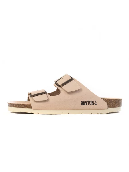 Bayton Saboți roz pastel negru