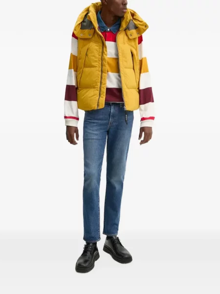 Gulerat blugi Levi's® cu glugă în carouri albastru