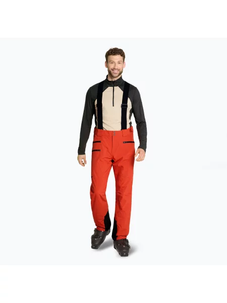 Гірськолижні штани ZIENER Tronador гарбуз помаранчевий