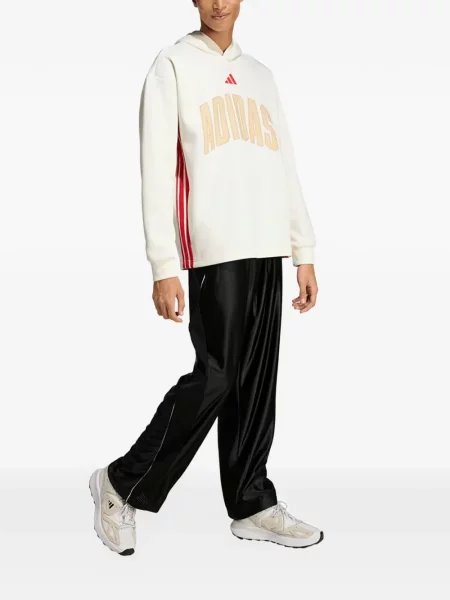 Tricou Adidas alergare cu șireturi din dantelă negru
