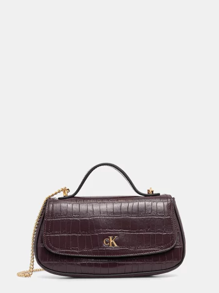 Чанта Calvin Klein лилаво виолетово