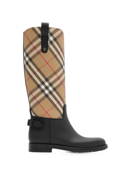 Botine Burberry în carouri