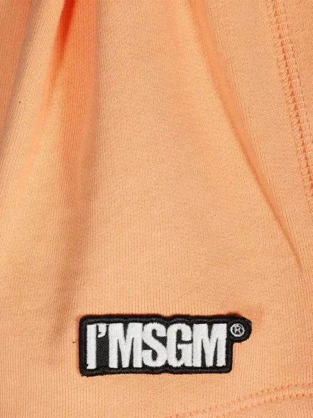 Pantaloni scurți Msgm portocaliu