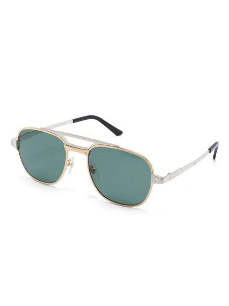 Ochelari de soare Cartier Eyewear argintiu