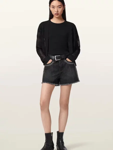 Джинсовые шорты Allsaints