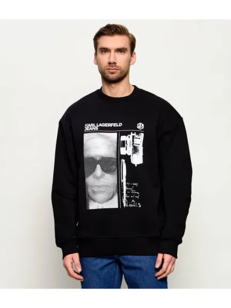 Karl Lagerfeld Jeans Hanorac negru