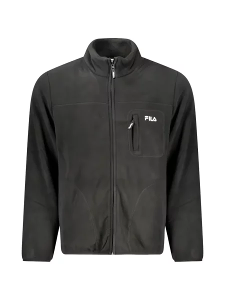 Geacă Fila din fleece negru