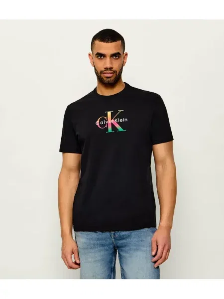 Calvin Klein Jeans Tricou PRIDE negru
