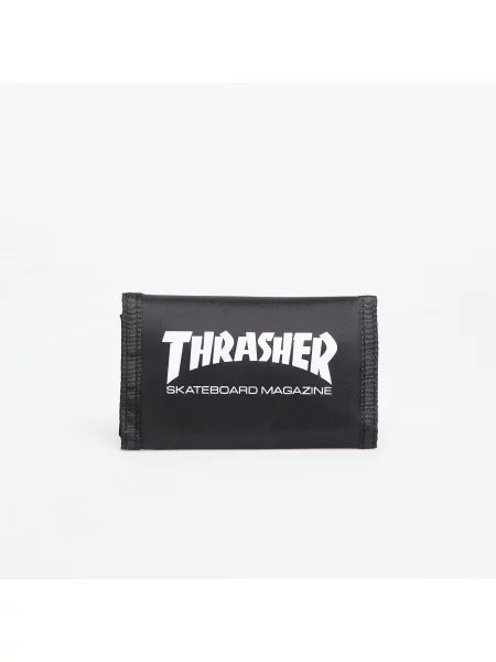 Portofel Thrasher Skate Mag Velcro Wallet Black Universal negru