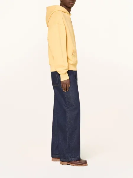 About:Blank Bluza Z Kapturem Oversize gelb żółta