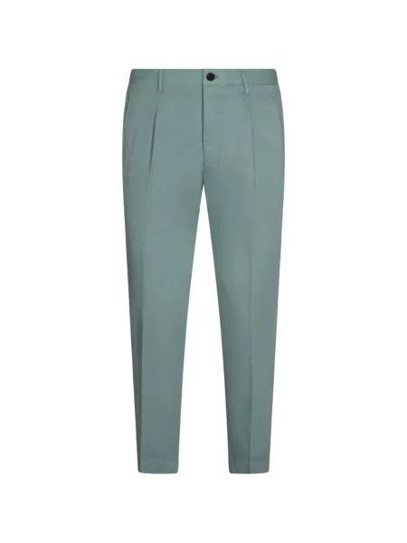 Pantaloni Incotex conici verde